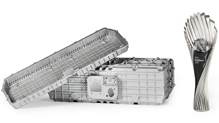Cast Hybrid Battery Enclosure with Innovation award