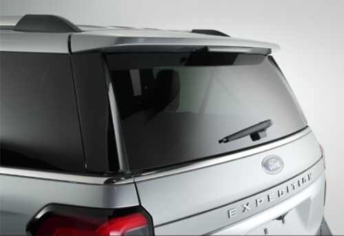 Engineered glass rear window